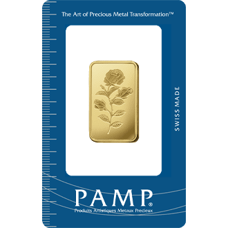 PAMP Rosa 20 Grams Gold Bar