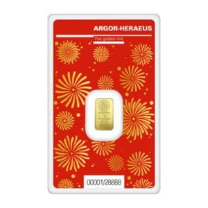 Argor Heraeus 2024 Lunar Dragon 1 Gram Gold Bar