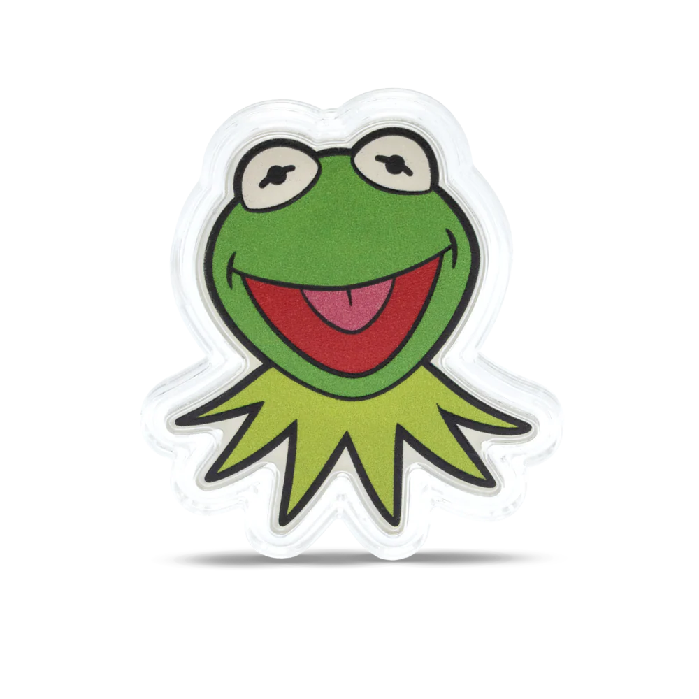 Disney The Muppets Kermit The Frog 1oz Silver Collectible Coin – 2025 Limited Edition Proof