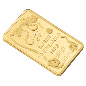 PAMP 1g Pure Gold Bar Iconic Barbie Edition in CertiPAMP Assay Card Packaging