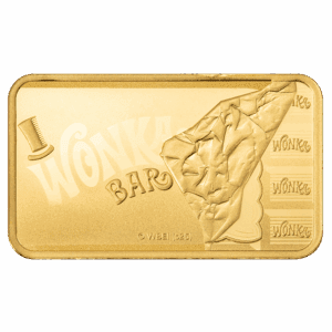 PAMP Suisse Willy Wonka 5g 999.9 Fine Gold Bar in CertiPAMP Assay Card Packaging