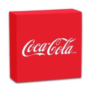2025 Niue 1.2g Gold Coca-Cola bottle cap coin in red display box with certificate