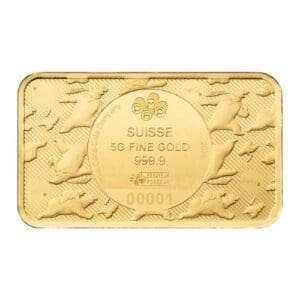 PAMP Suisse Coca-Cola Polar Bear & Friends 5g 9999 Fine Gold Bar in CertiPAMP Card