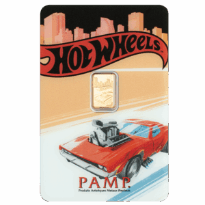 PAMP Suisse 1g Pure Gold Bar Iconic Barbie Edition with CertiPAMP Assay Card