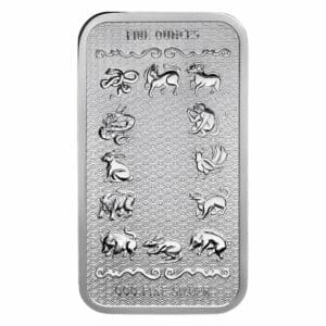 PAMP 2026 Year of the Horse 1 oz .999 Silver Bar