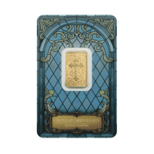 PAMP Suisse Cross of Christianity 5g Gold Bar in CertiPAMP Packaging