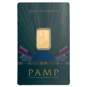 Pamp Suisse Lady Of Liberty 2.5 Gram Gold Bar (Limited Edition)
